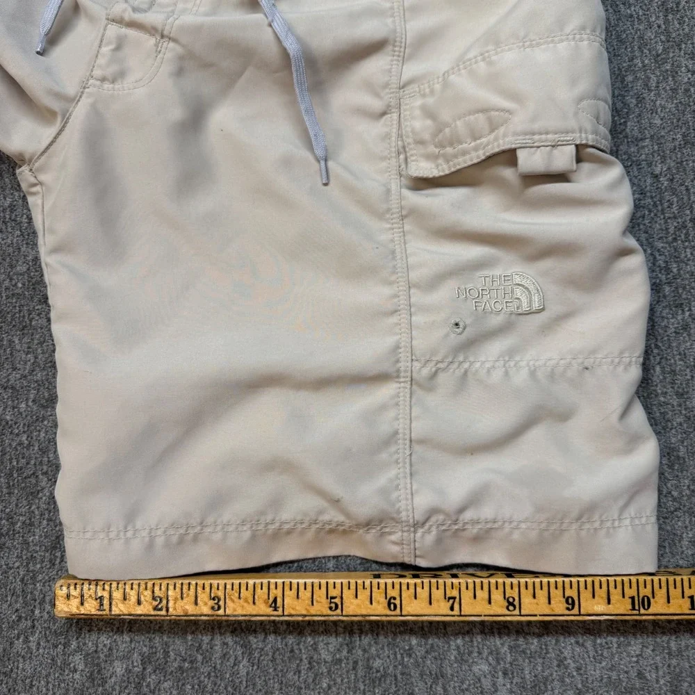 The‎ North Face Mens Tan Beige Board Shorts Cargo Pocket Size 6 32 Waist